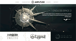 Desktop Screenshot of amplitude-studios.com