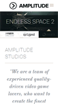 Mobile Screenshot of amplitude-studios.com