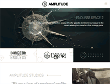 Tablet Screenshot of amplitude-studios.com